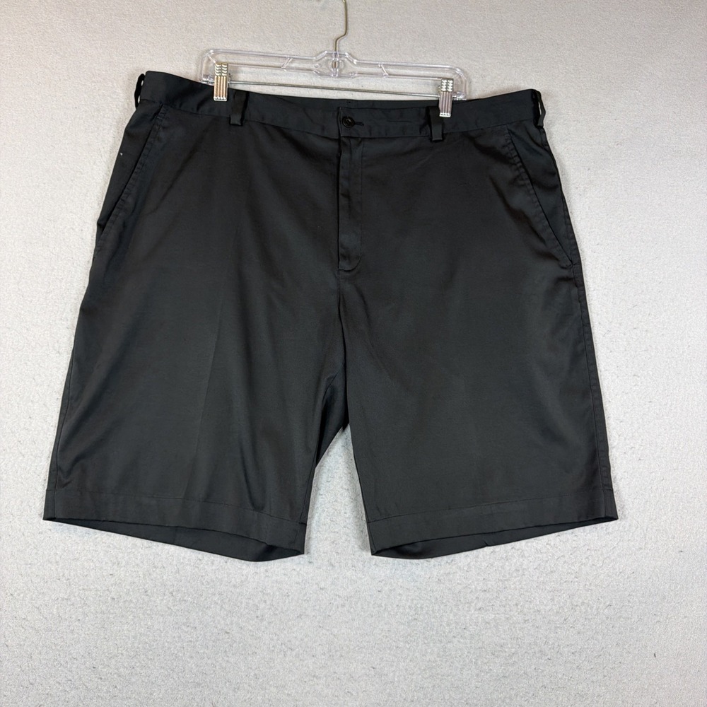 Nike Mens Dri-Fit Golf Shorts in Black Chino Outdoor Comfort Stretch Size 40